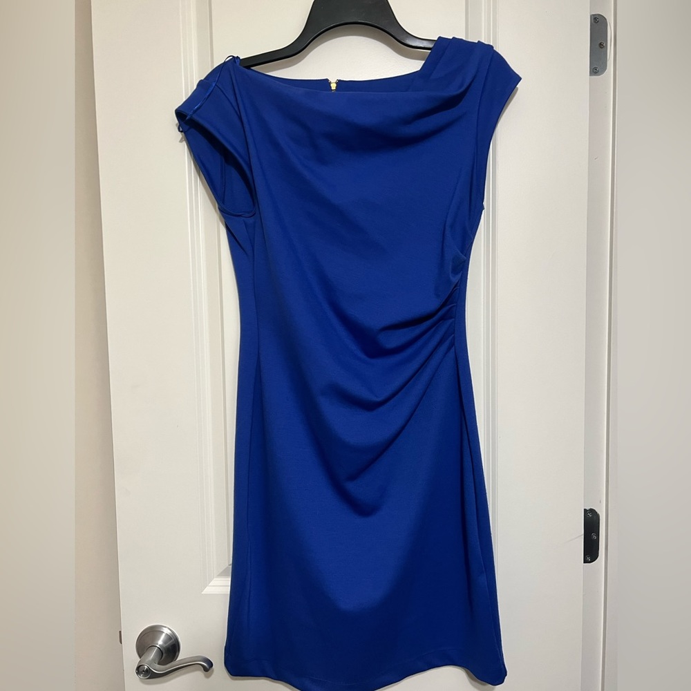 Taylor petite dress in blue